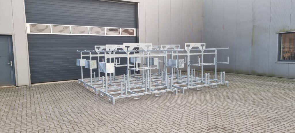 SWANEW 4x Gerüstbock Klappbock bis 400 kg Unterstellbock